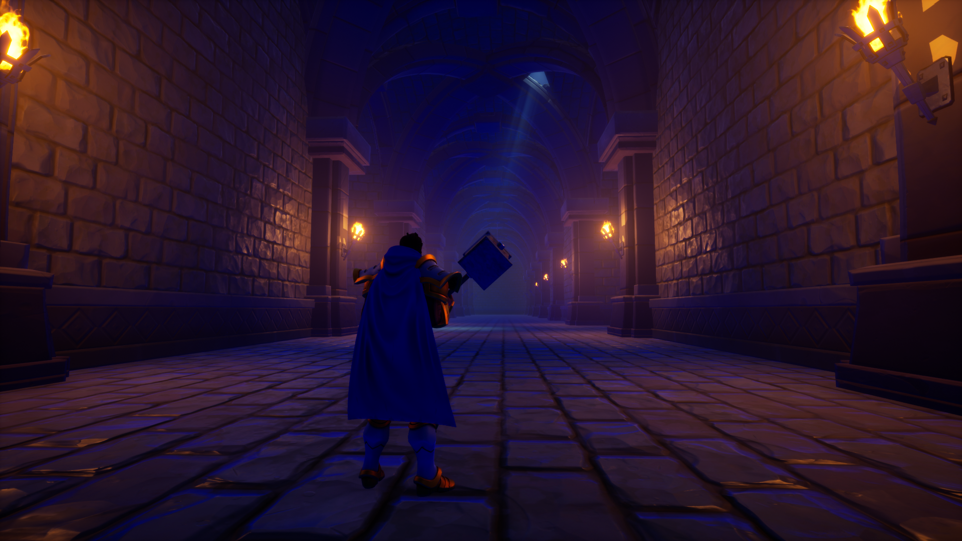Exploring the crypt